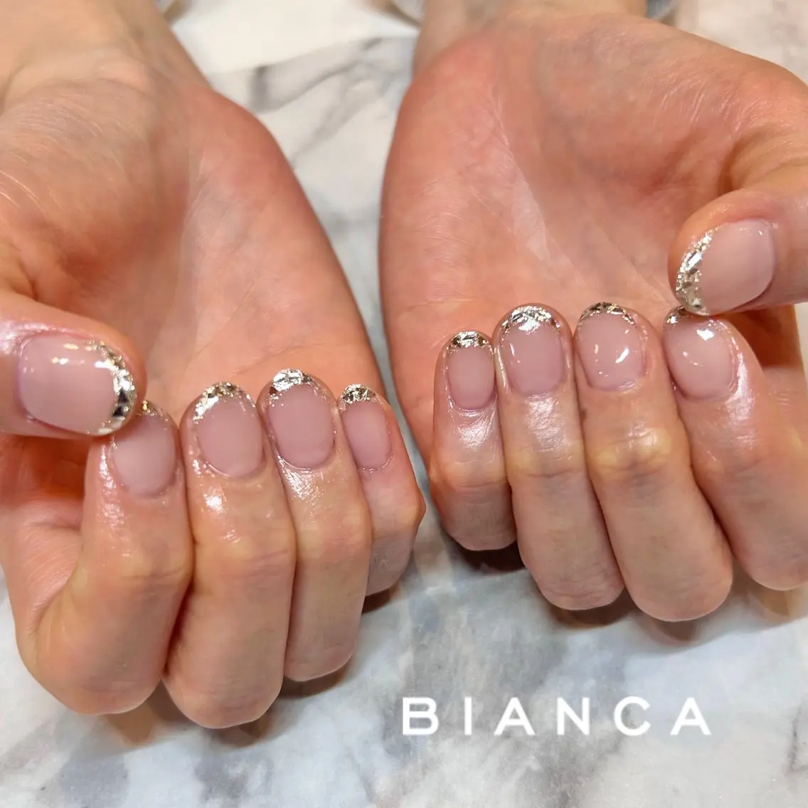 ネイル ハンドネイル Bianca栄店 みさとのネイルデザイン