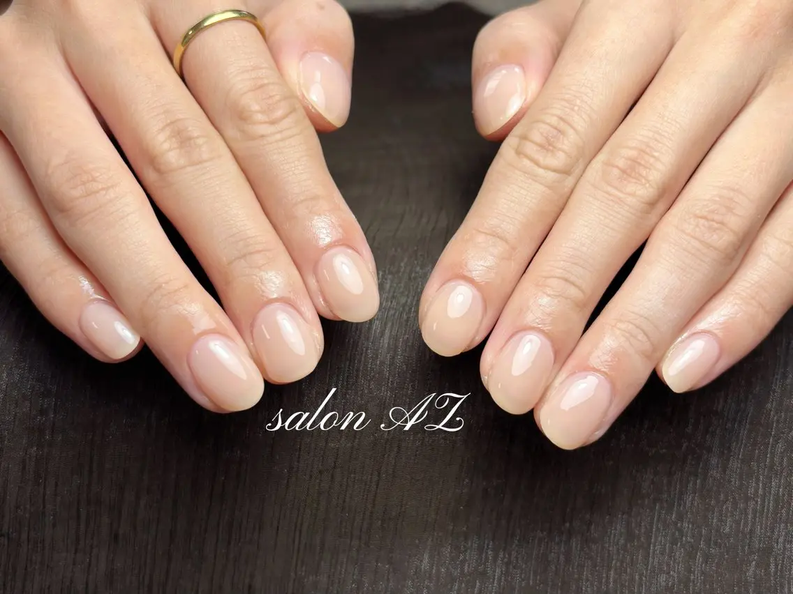 ネイル 長さ出し フットネイル フレンチネイル マグネットネイル ニュアンスネイル ハンドネイル salon AZのネイルデザイン