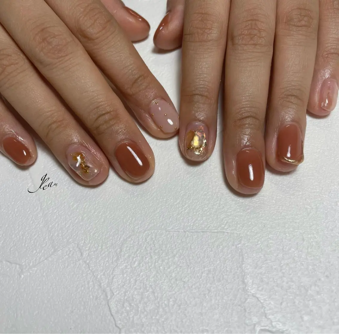 ネイル ハンドネイル gleam✴︎ sayakaのネイルデザイン