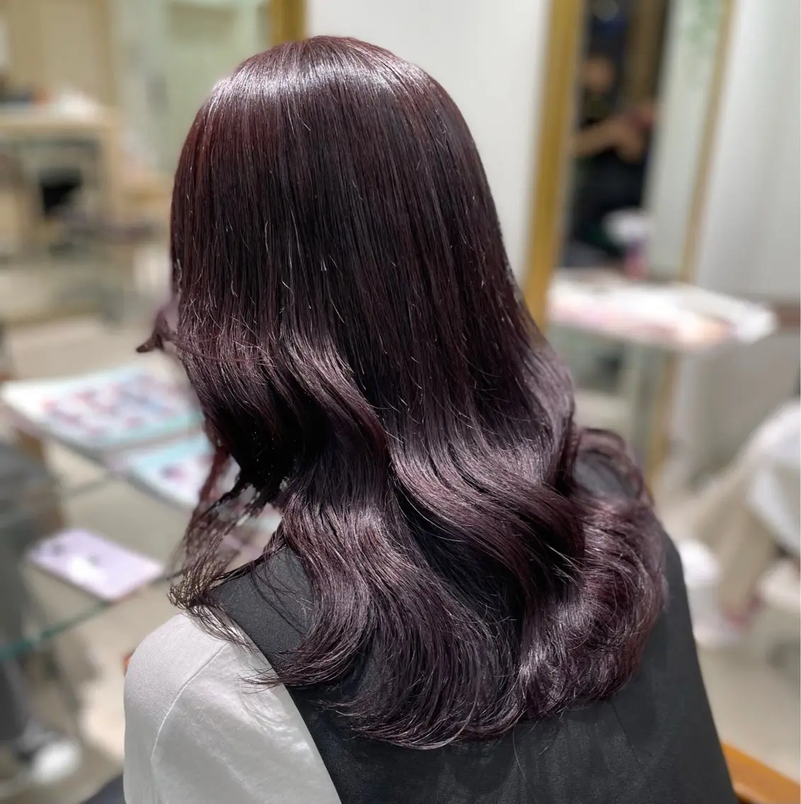 ミディアム カット ヘアカラー トリートメント 古川 暖人のヘアスタイル
