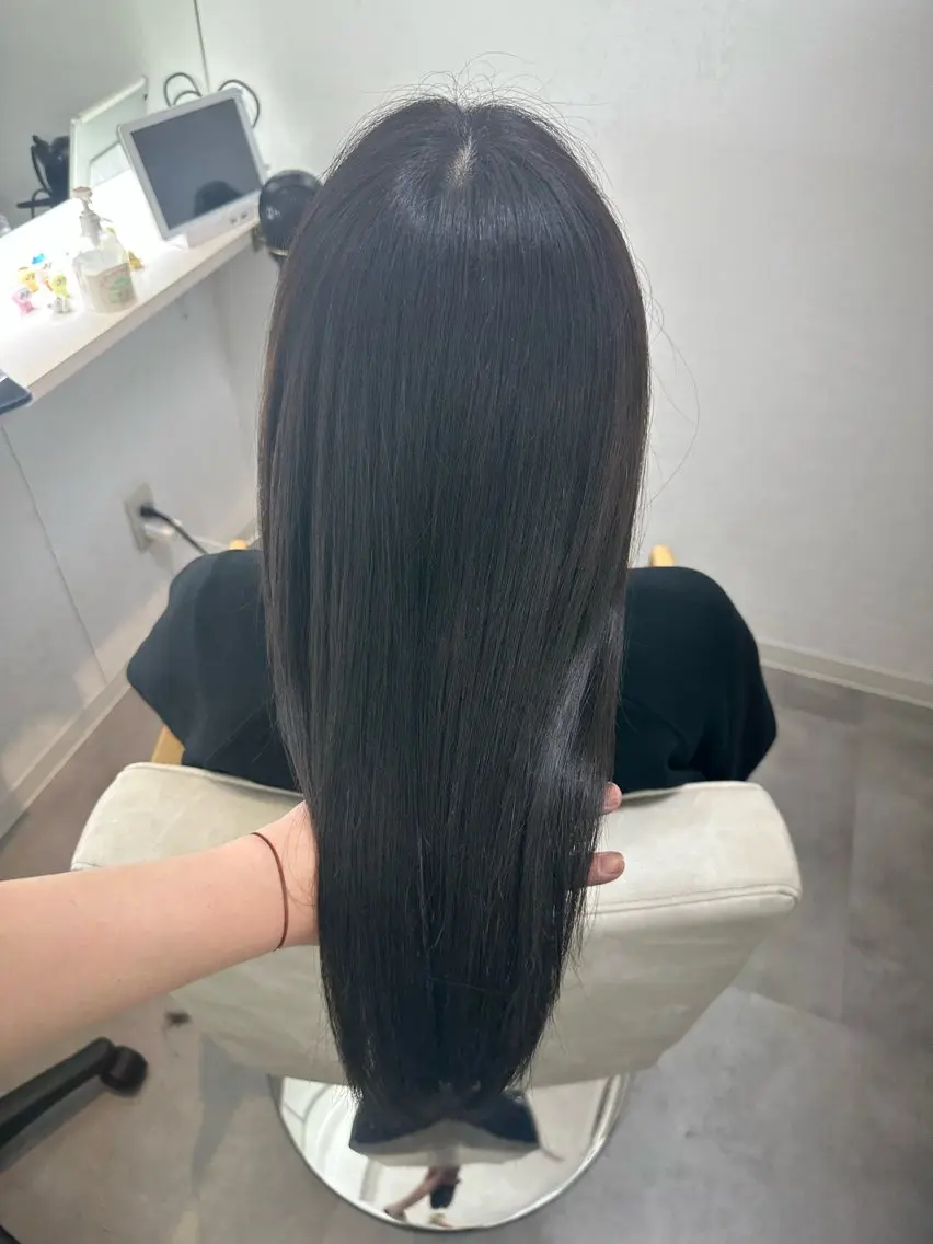 ロング カット ヘアカラー トリートメント 甲斐 飛鳥のヘアスタイル