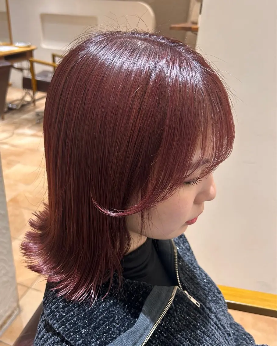 ショート ヘアカラー トリートメント 🎀ツヤ髪×モテヘア 🎀池袋/カナエのヘアスタイル