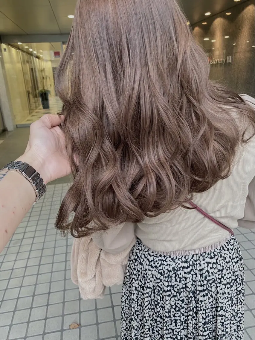 カラー ナチュラルヘア🦋 のの  YECCAのヘアスタイル