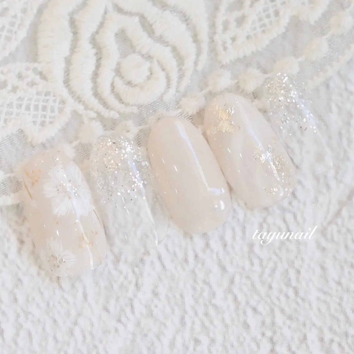 ネイル アートネイル ジェルネイル パラジェル ネイルサロン 【たゆnail】のネイルデザイン