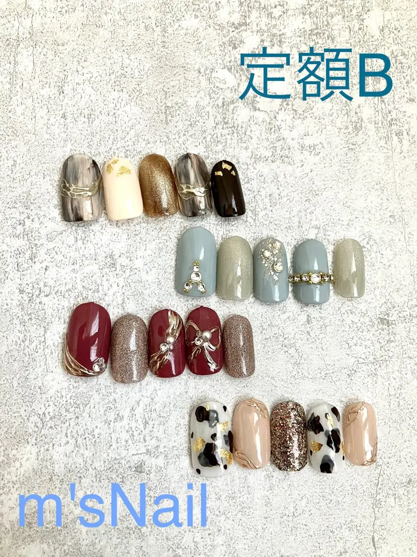 ネイル ハンドネイル m'sNail 福岡西区 ネイルのネイルデザイン