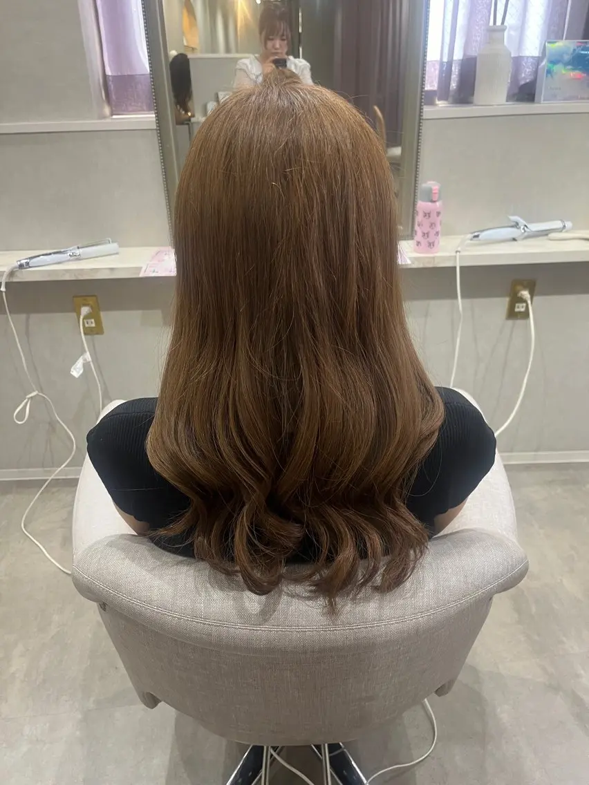 カラー 🫧aika/大宮 /暖色系カラー🫧のヘアスタイル