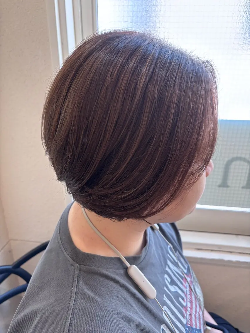 ショート カット レイヤーカット/ marie🐼のヘアスタイル