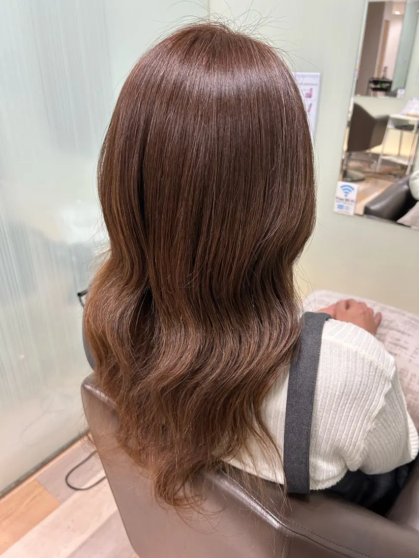 ロング ヘアカラー カット⚡️カラー🫧 募集中/愛海のヘアスタイル