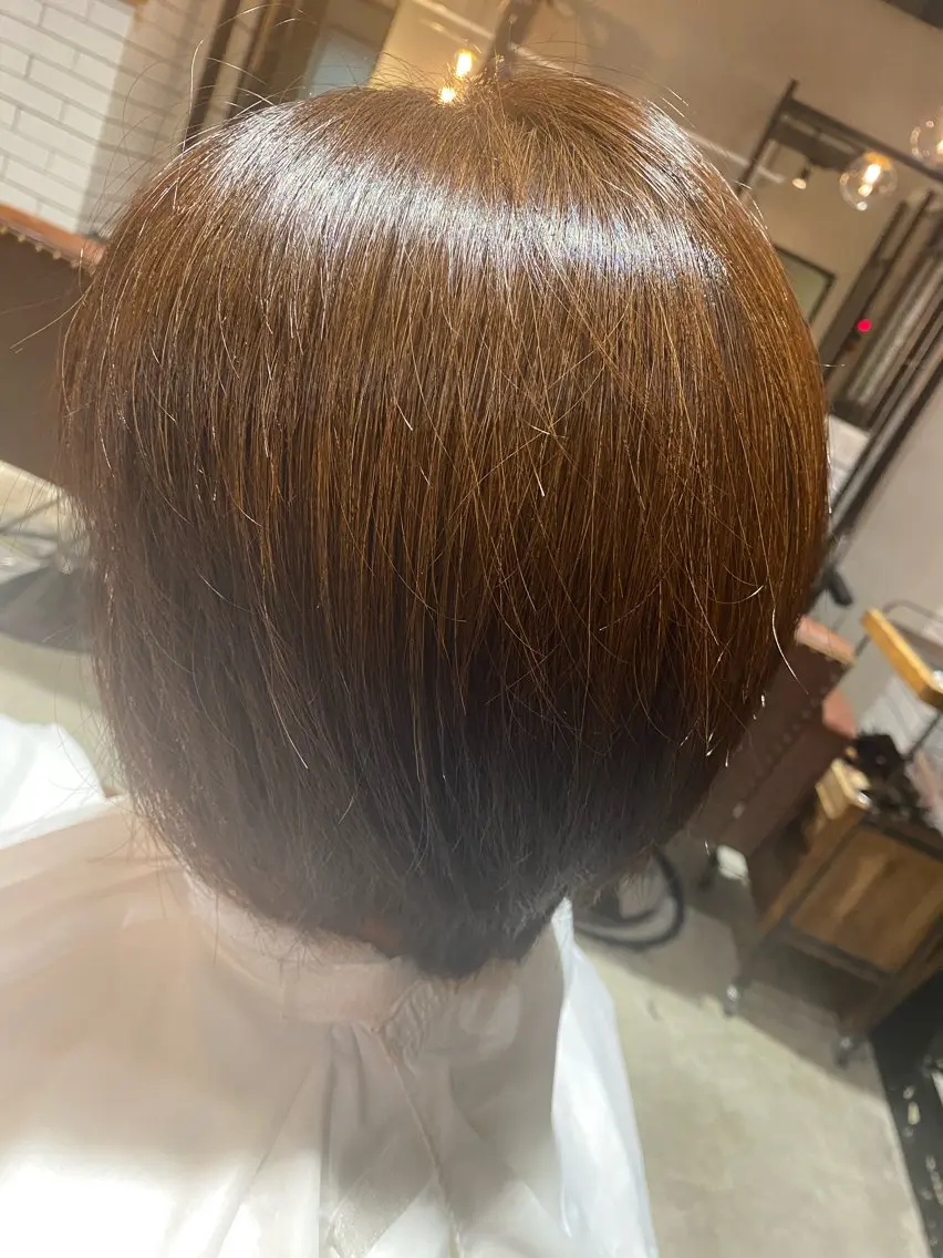 カラー ヘアカラー カラーモデル募集 ⭐️里乃⭐️のヘアスタイル