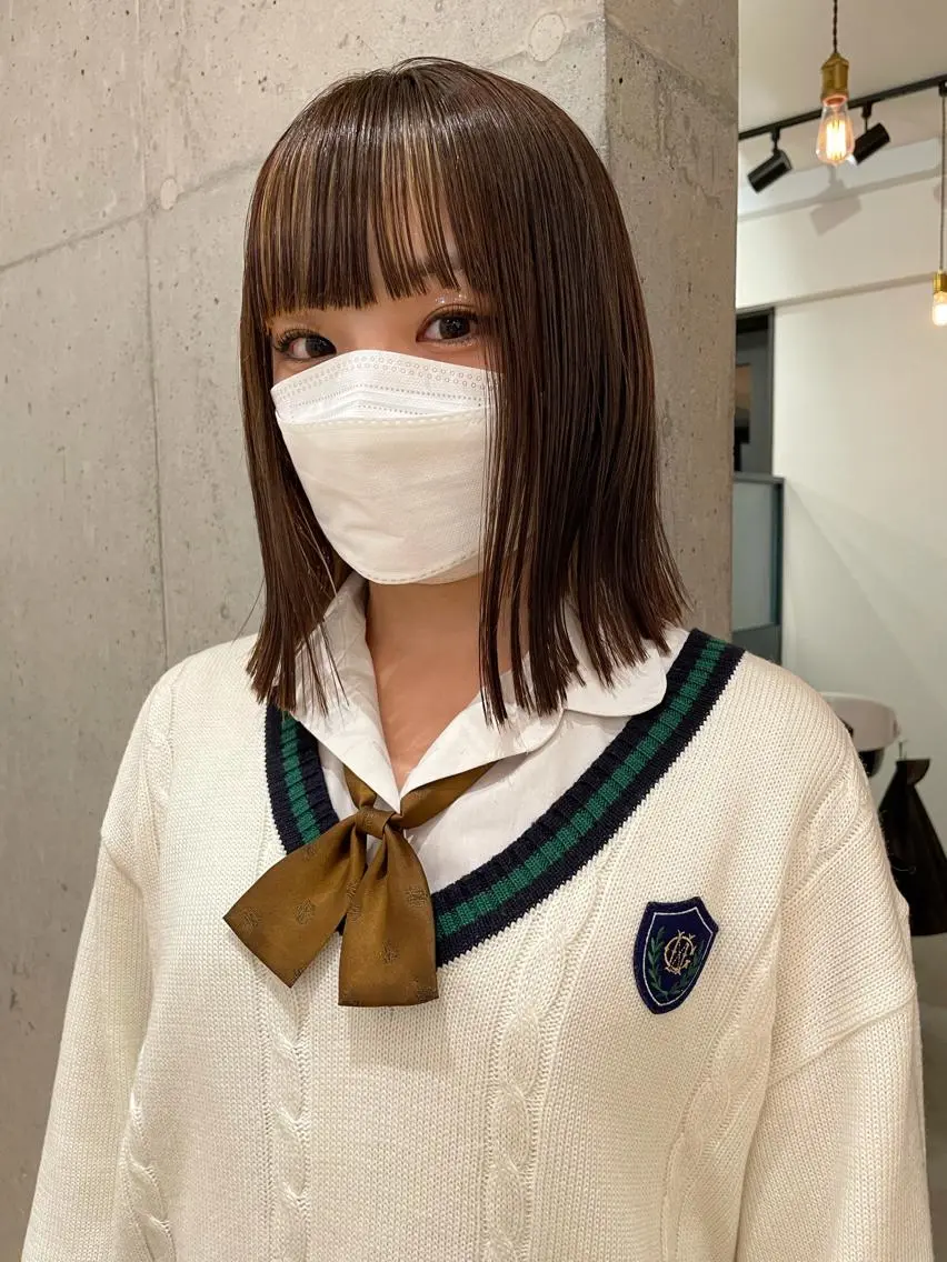 👩🏻🎓学生カット(シャンプーブロー込み)の写真