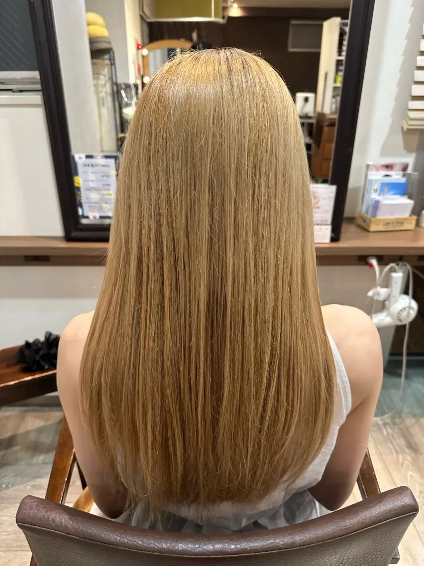 ロング トリートメント トリートメント Flower🌼藤田 陽華のヘアスタイル