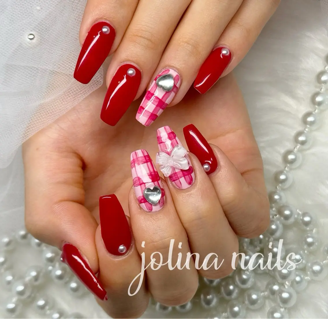 ネイル スカルプネイル ネイルチップ ハンドネイル jolina nails鶴見店のネイルデザイン