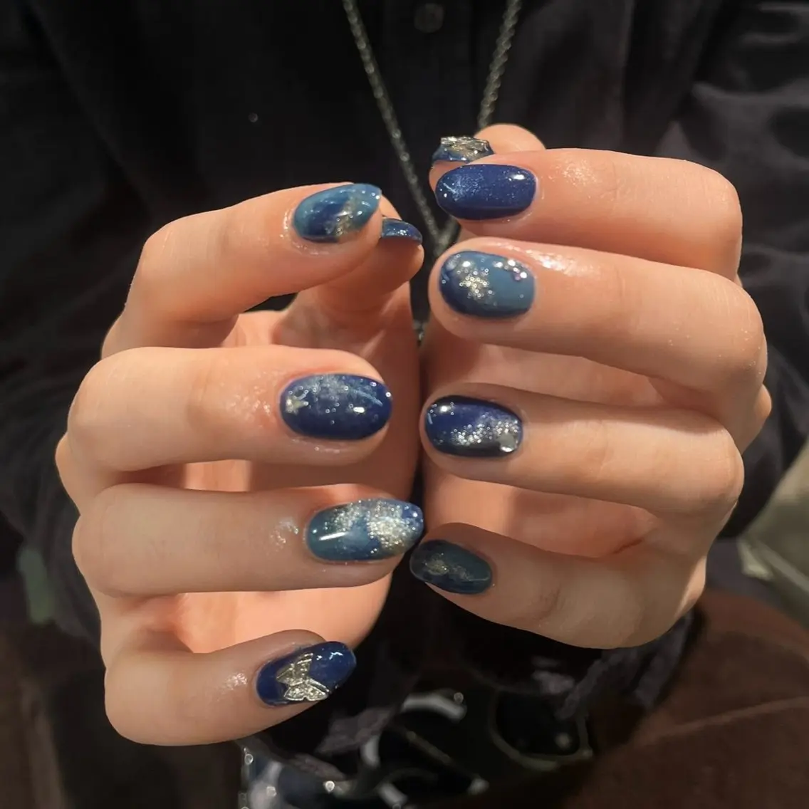 ネイル ハンドネイル ハンドケア 個性派✴︎ジャケ写 ネイル🦋mire-のネイルデザイン