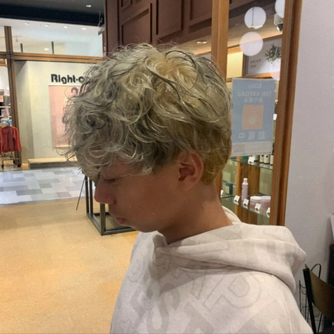 カラー パーマ メンズ メンズパーマ 【パリ研修済】貝沼 しおん（矢場町）のヘアスタイル