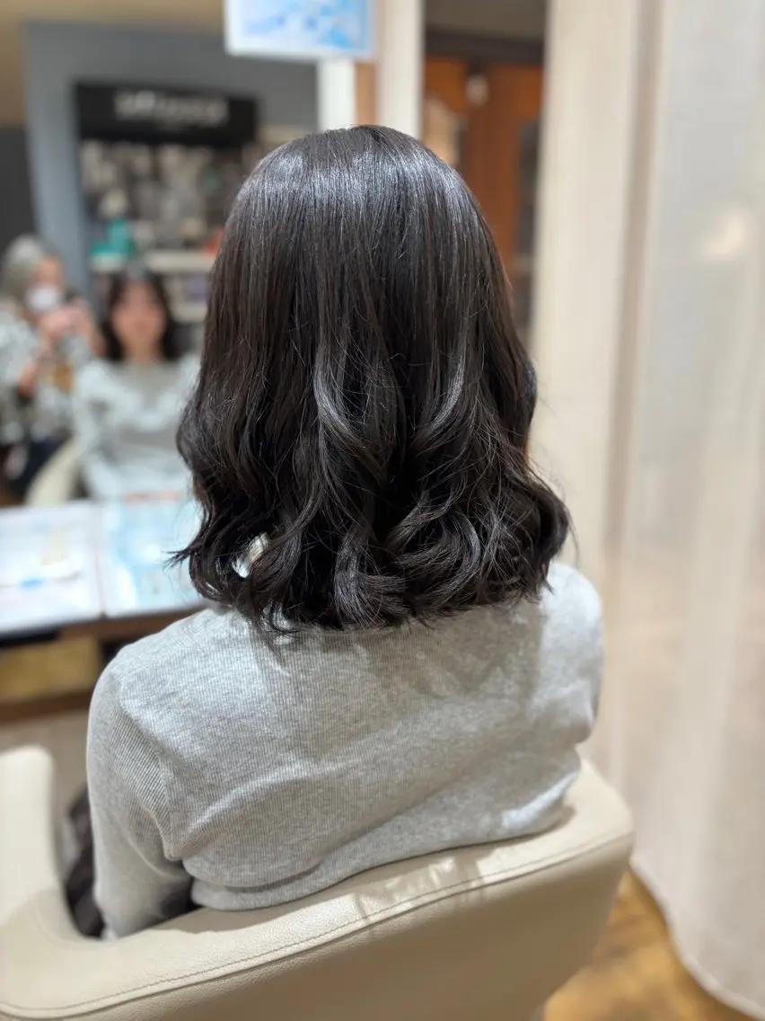 ミディアム カット ase.糸島店 MAIのヘアスタイル