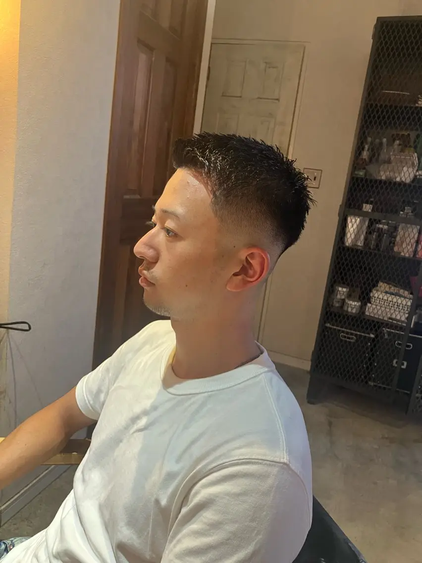 ショート メンズ カット Watarai Yuukiのヘアスタイル