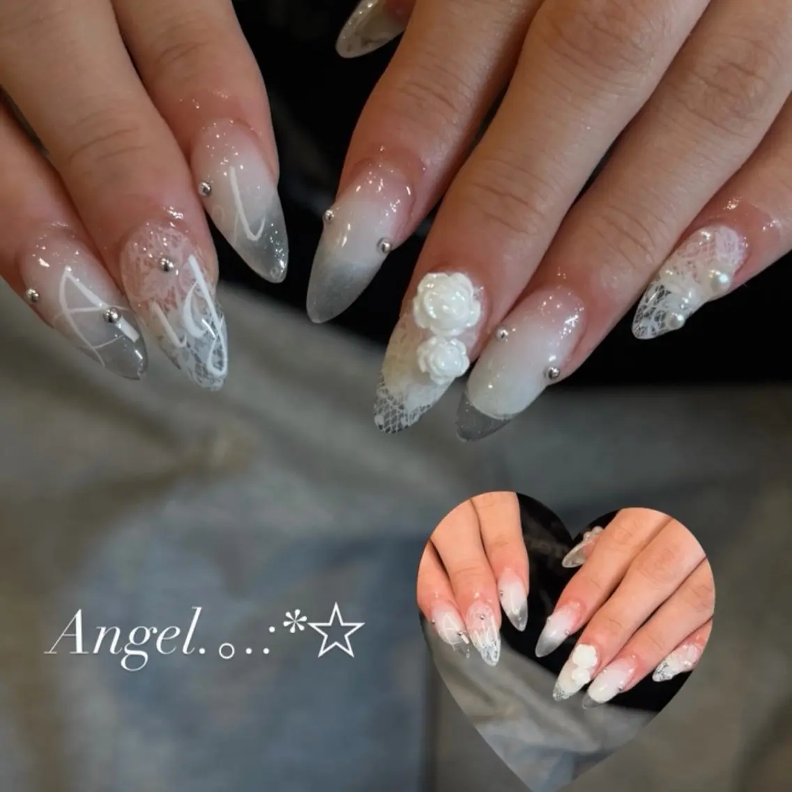 ネイル ハンドネイル IROHA NAIL Kurumi🪽🫧のネイルデザイン