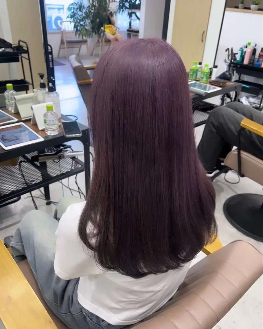 ロング カラー コジロウ ／銀座／カラーのヘアスタイル