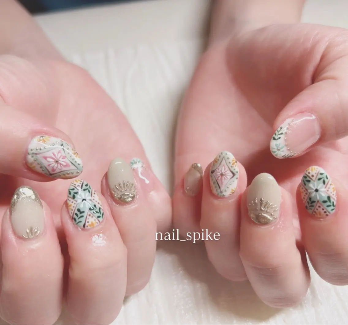 ネイル nail spikeのネイルデザイン