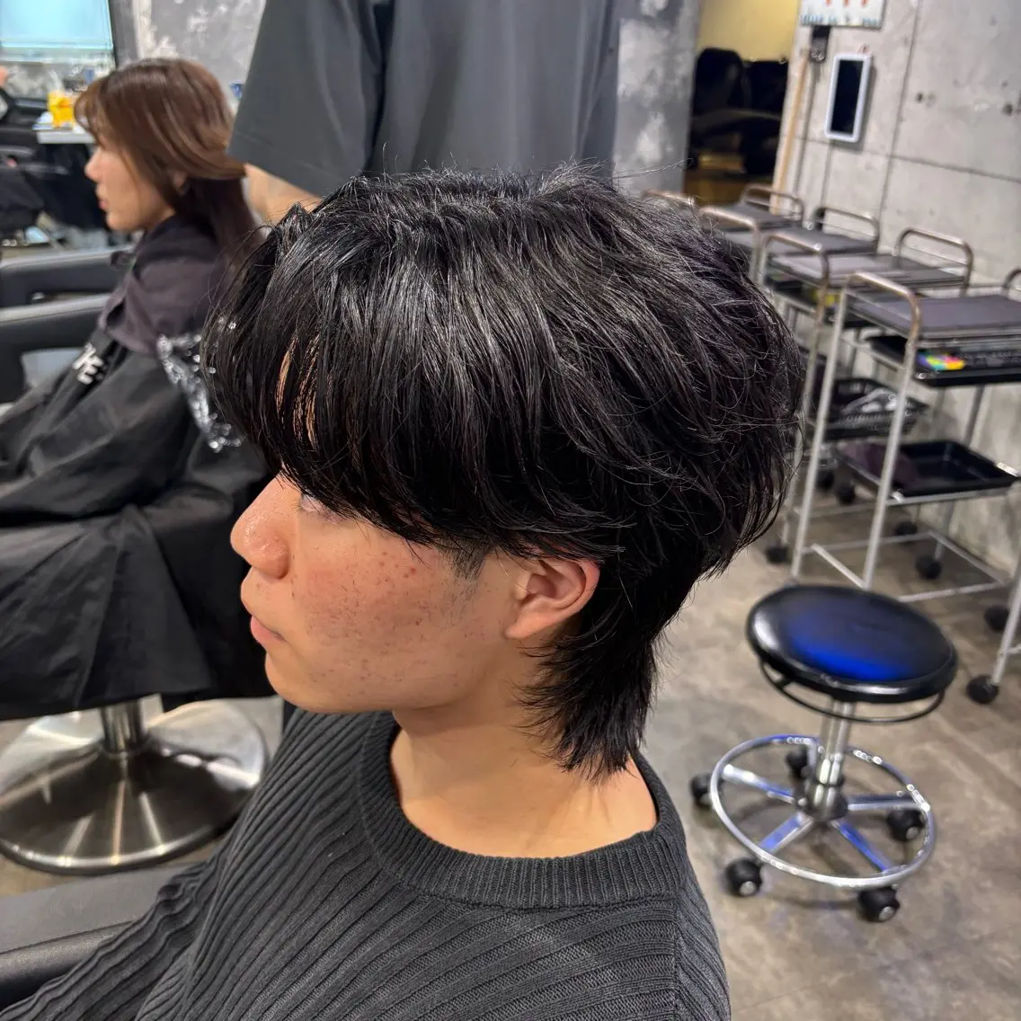 メンズ カット パーマ 🪽直毛男子の救世主 🪽フェザーパーマのヘアスタイル