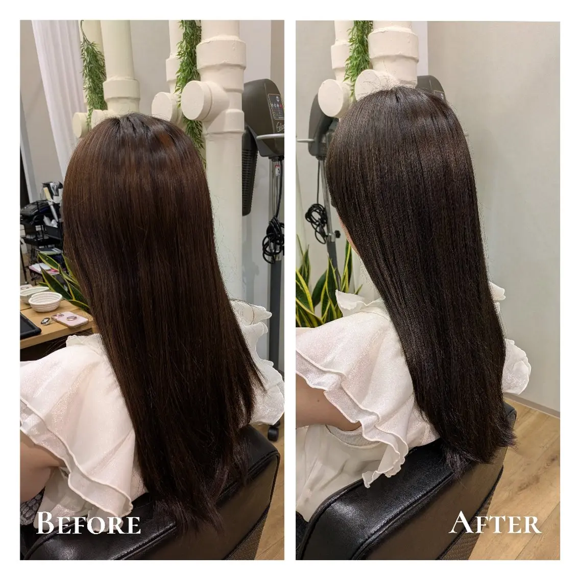 カラー グレージュ オリーブグレージュ オリーブグレー ヘアカラー トリートメント 有馬 葵のヘアスタイル