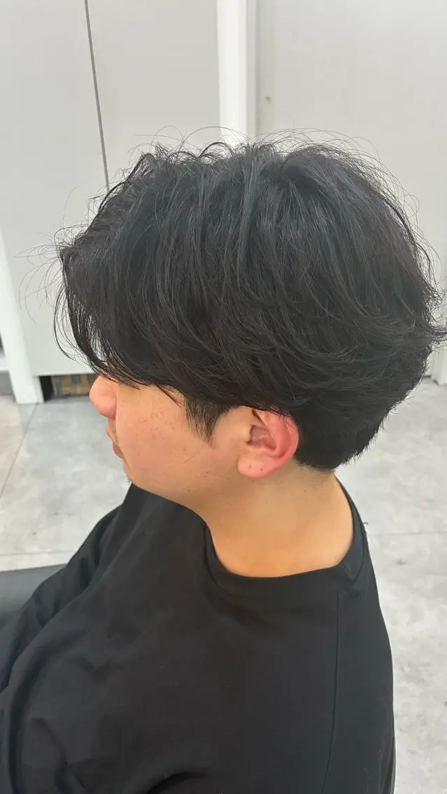 パーマ メンズ メンズパーマ ニュアンスパーマ tsubasa /パーマ ,レイヤーのヘアスタイル