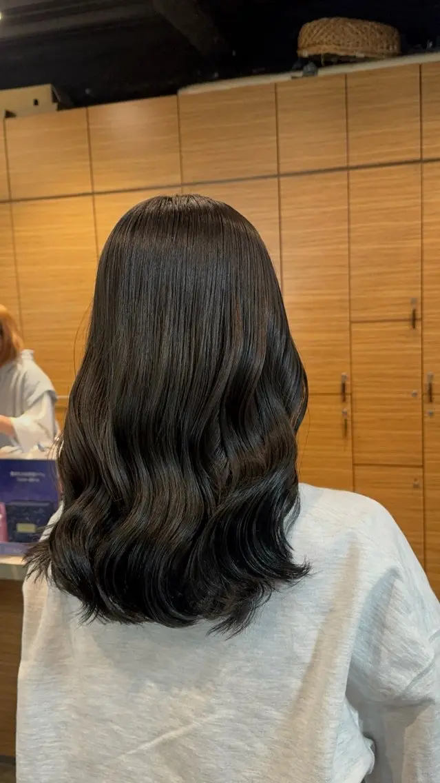 セミロング カラー グレージュ ✦creer都島✦ ɪʀᴏʜᴀ ꕀ 🎀のヘアスタイル