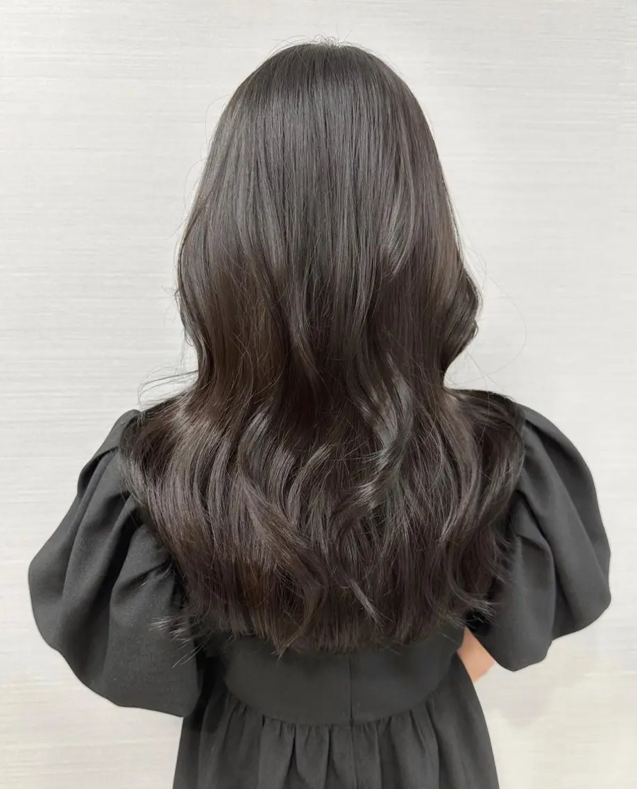 ミディアム カラー 韓国ヘア 店長NEGIのヘアスタイル