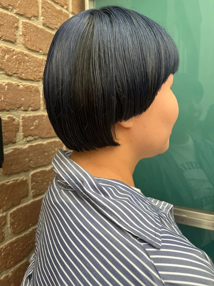 ショート カラー 久木原 ゆりのヘアスタイル