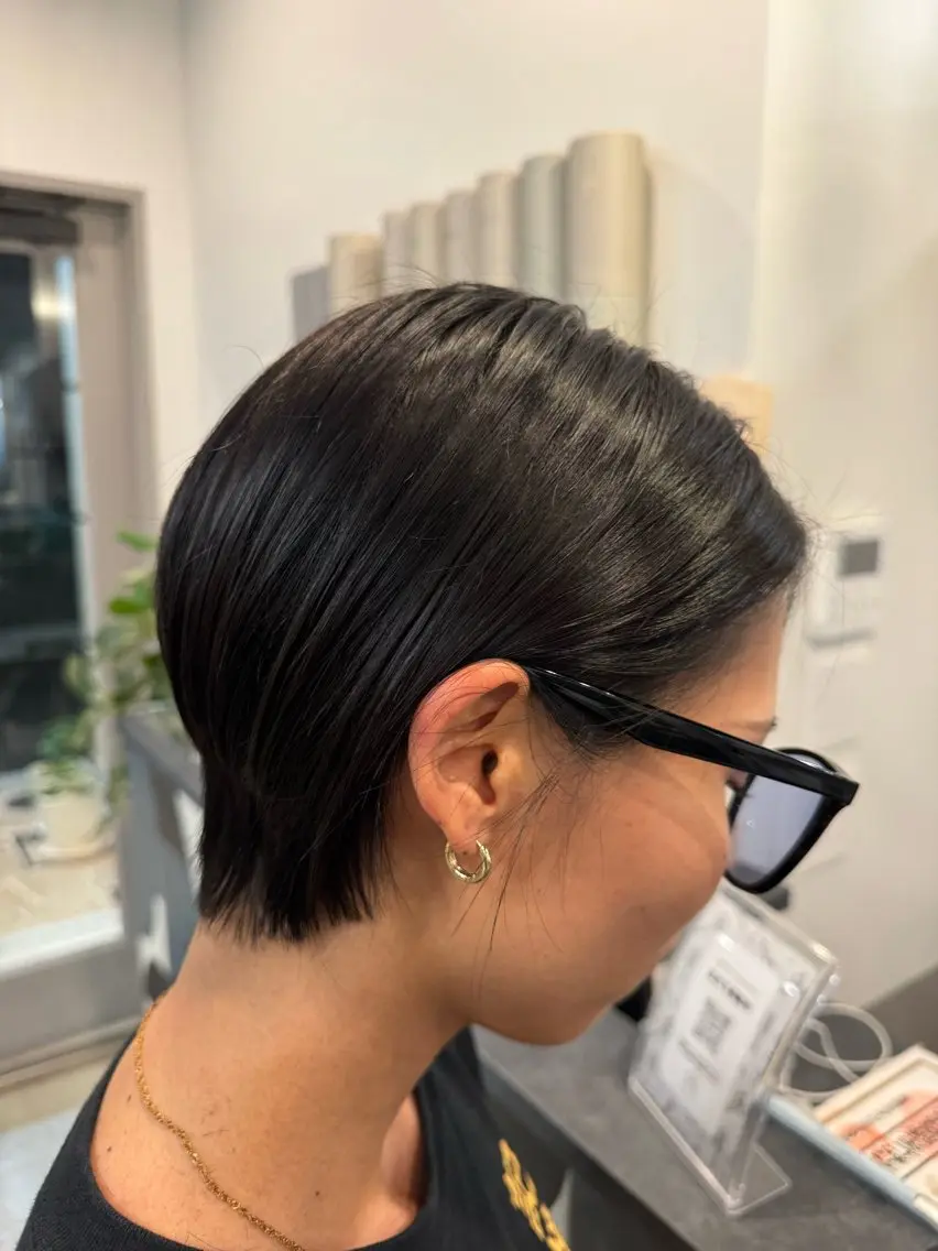 ショート カラー ハンサムショート ショートヘア カット dog star 関 海斗のヘアスタイル