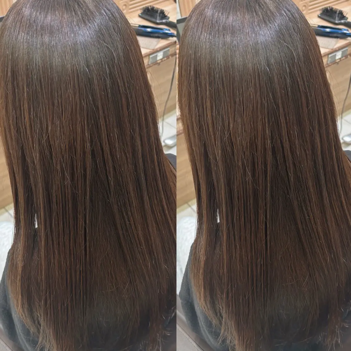 ロング 縮毛矯正 トリートメント ☁🫧縮毛矯正 /沖春奈🪽🫧のヘアスタイル