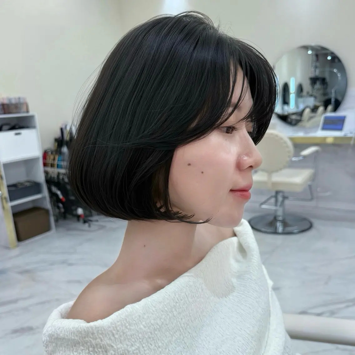 カット+カラー+5STEP TOKIO 𝐭𝐫𝐞𝐚𝐭𝐦𝐞𝐧𝐭〖しっとり質感💧〗の写真