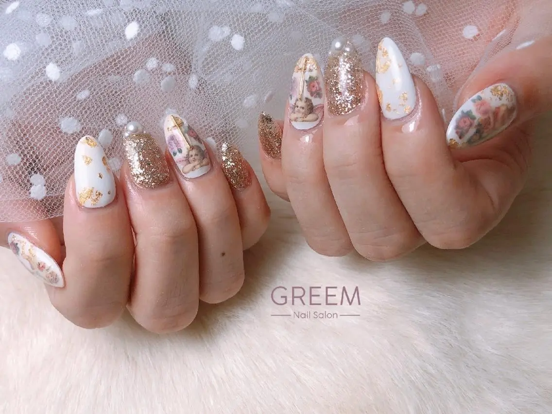 ネイル ジェルネイル GREEM グリームのネイルデザイン