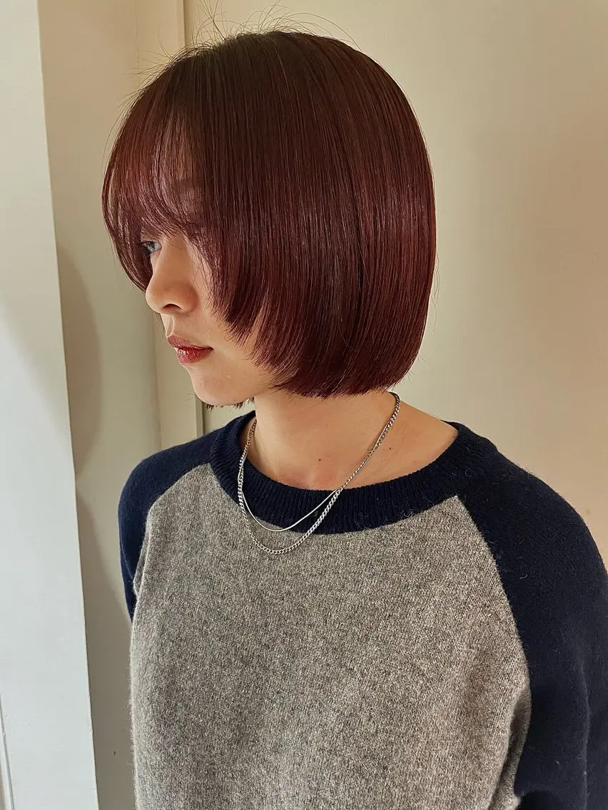 ショート カラー レイヤーカット 🪐ナチュラルモード ヘア🪐honokaのヘアスタイル