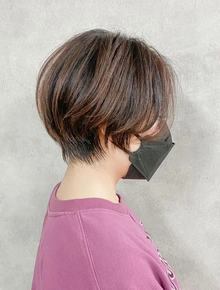 似合わせcut #ボブ #ショート #レイヤーの写真