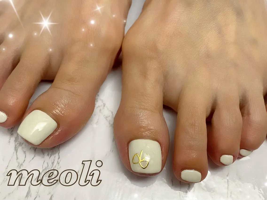 ネイル フットネイル nail salon meoli メグのネイルデザイン