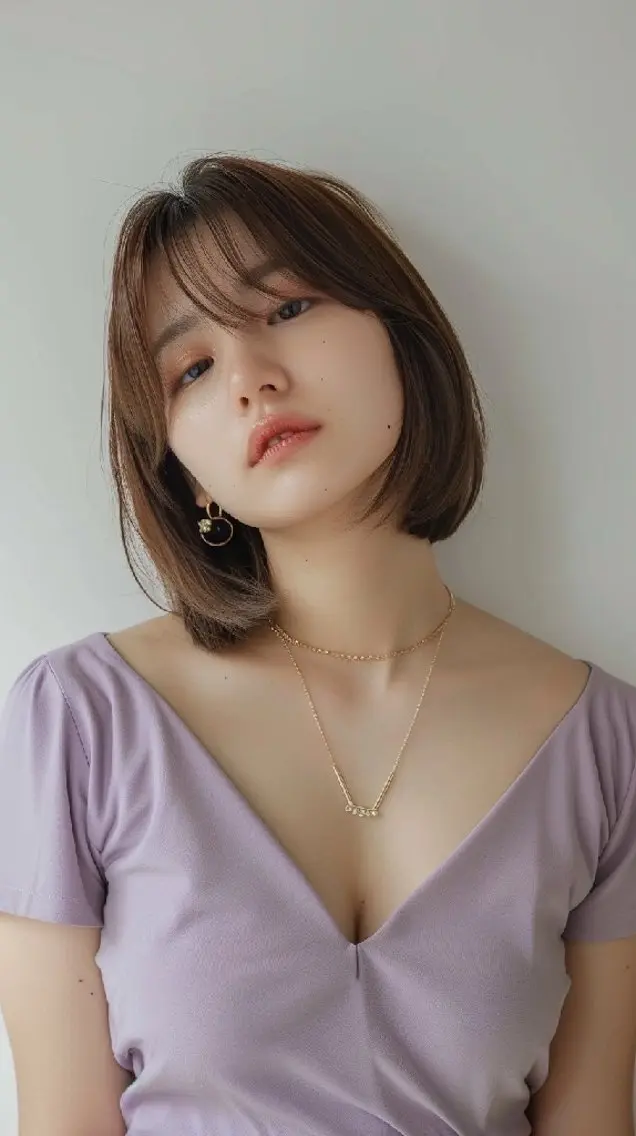 カラー 束感まつぱ🫧 なつき🫧のヘアスタイル