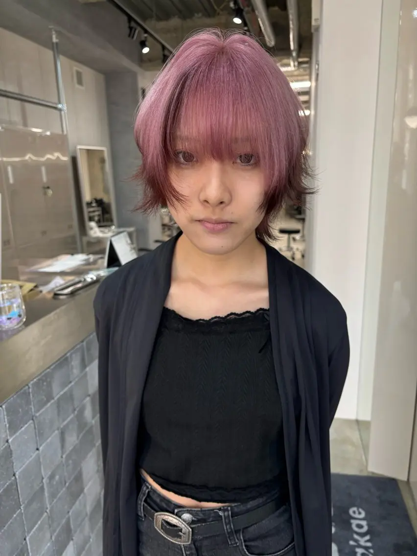 ショート カラー ヘアカラー デザインカラー /rioのヘアスタイル