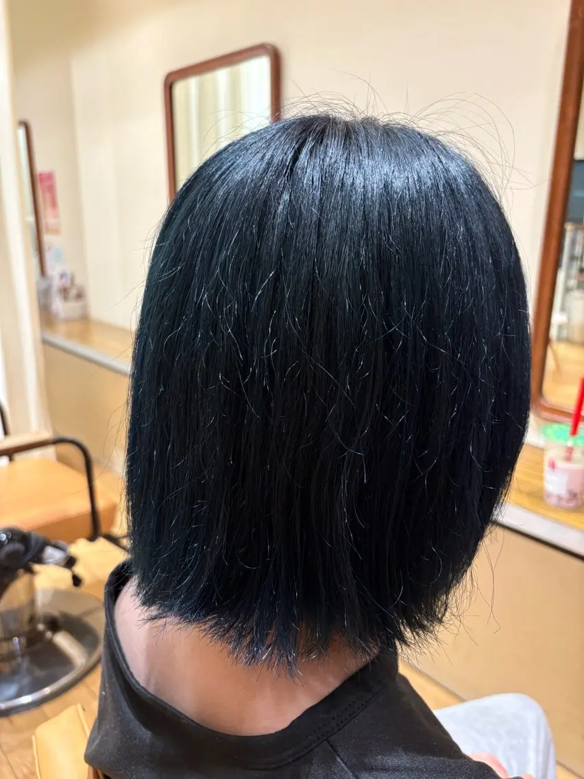ミディアム カラー ヘアカラー おおはた　りゅう/ メンズパーマのヘアスタイル