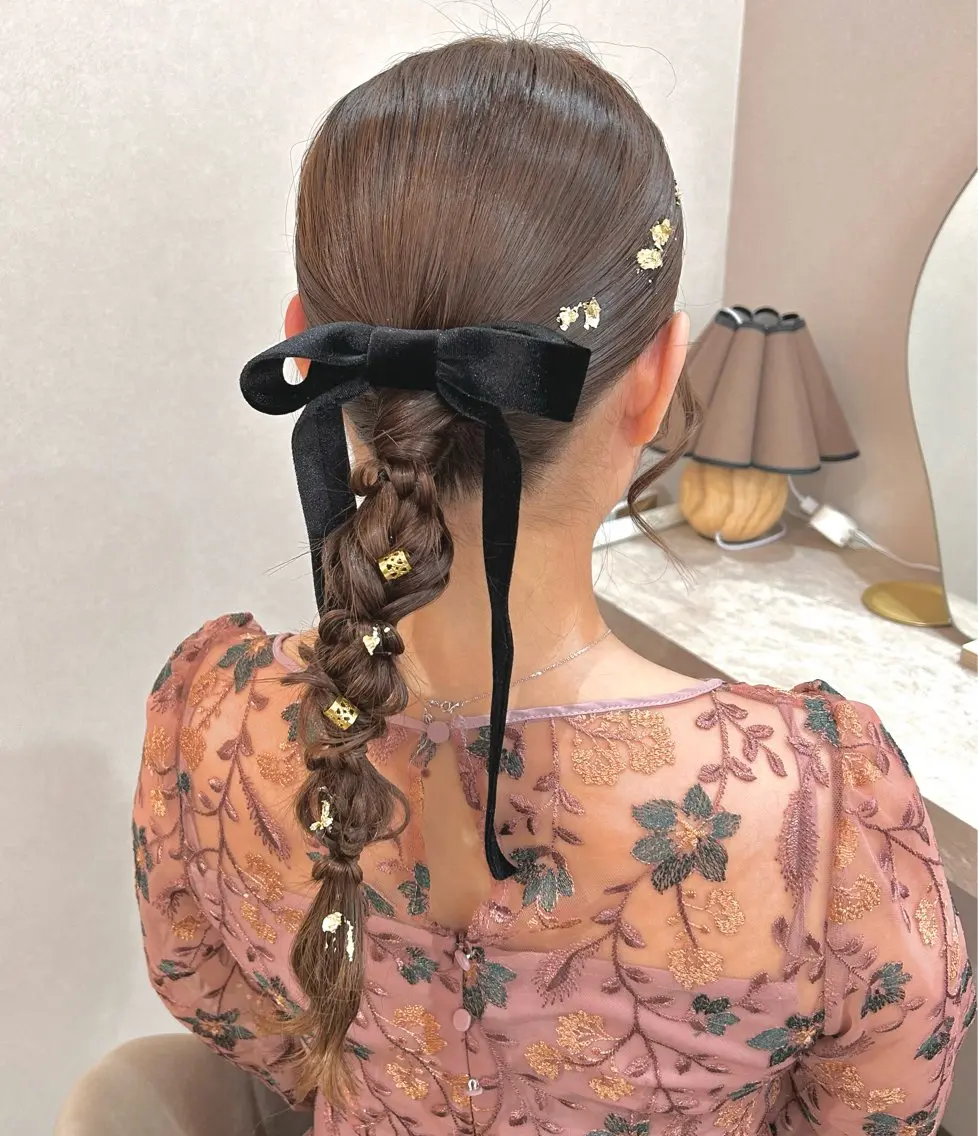 ロング Mila Hazukiのヘアスタイル
