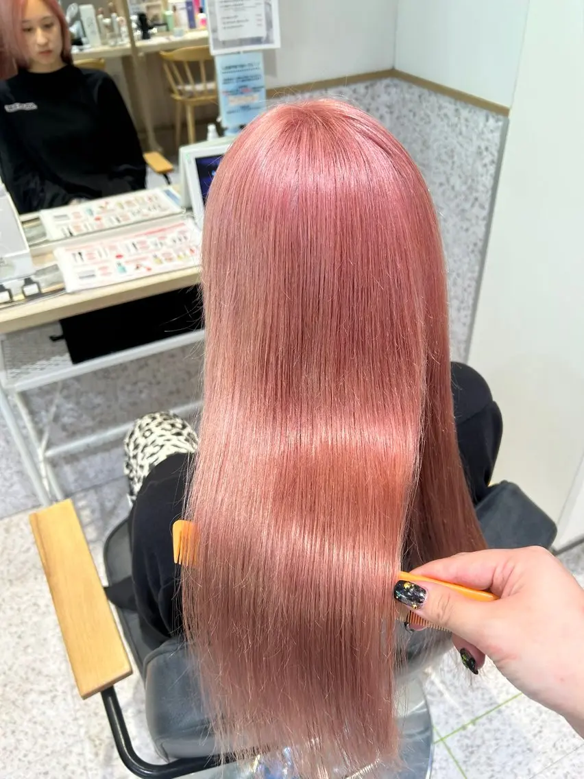 カラー ヘアカラー ♡ハイトーン★ ネイル/しの♡のヘアスタイル