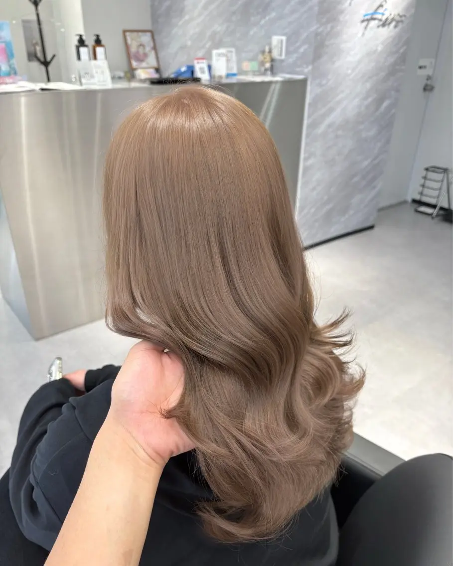 ロング カラー 東 奎吾のヘアスタイル