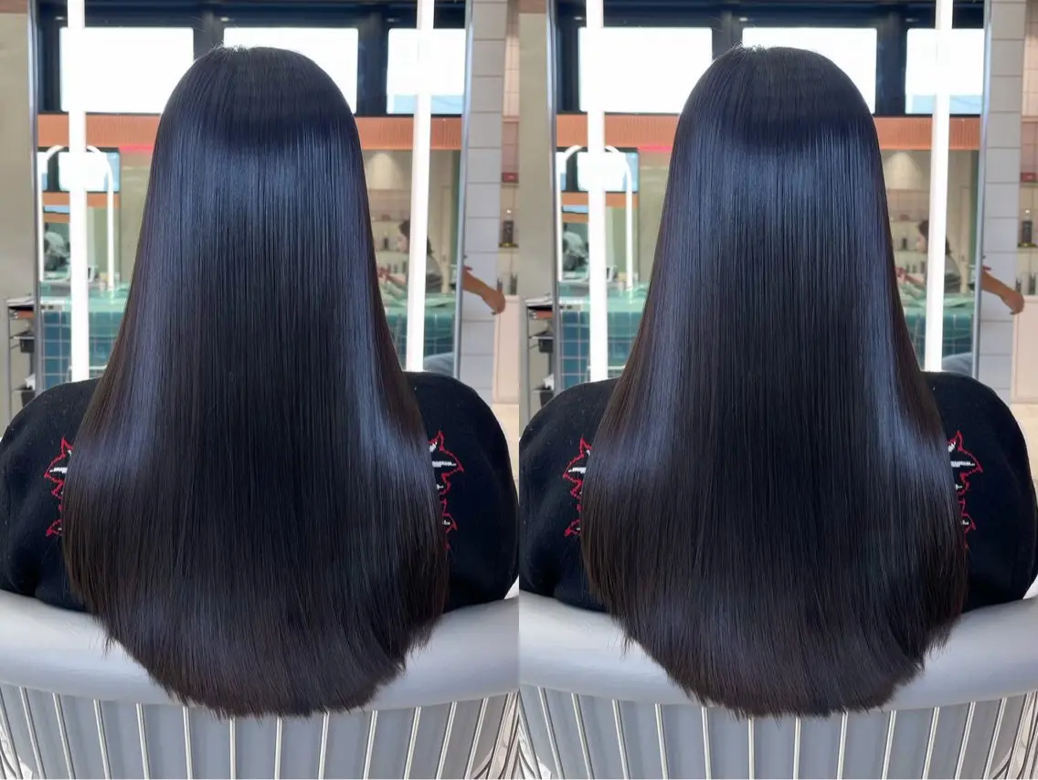 ロング トリートメント 縮毛矯正 トリートメント ✨縮毛矯正✨レイヤー ホウダカズヒロのヘアスタイル