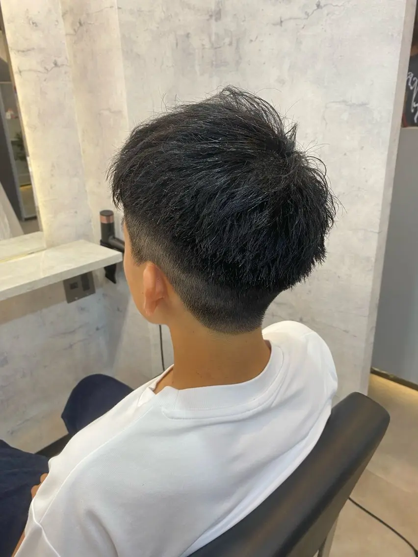 メンズ 刈り上げ ひばりヶ丘メンズ カットスパ石井里佳のヘアスタイル