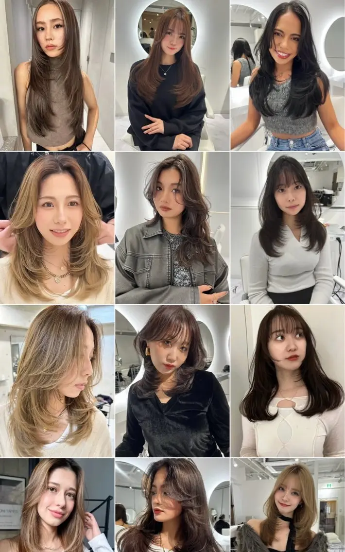 ロング 山下 翔のヘアスタイル