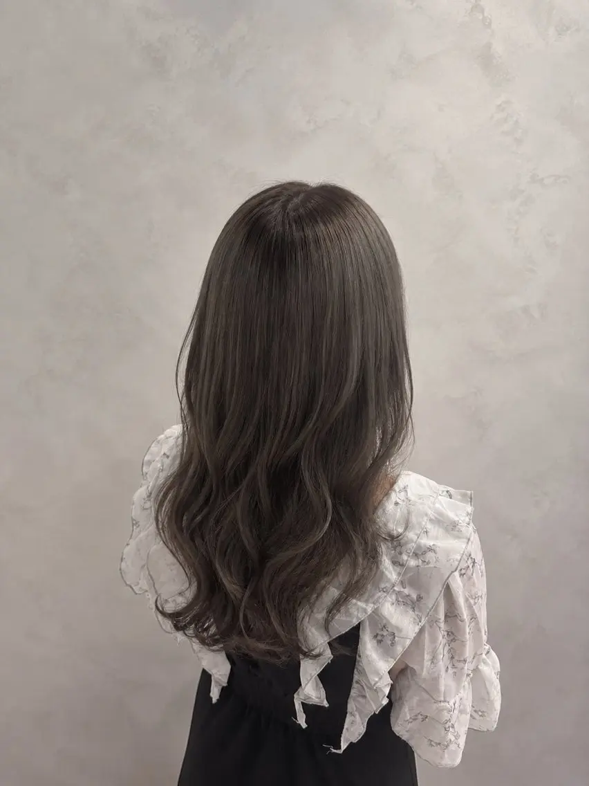 カラー ヘアカラー BIANCA伊勢崎/ 韓国風カラー村田瑛音のヘアスタイル
