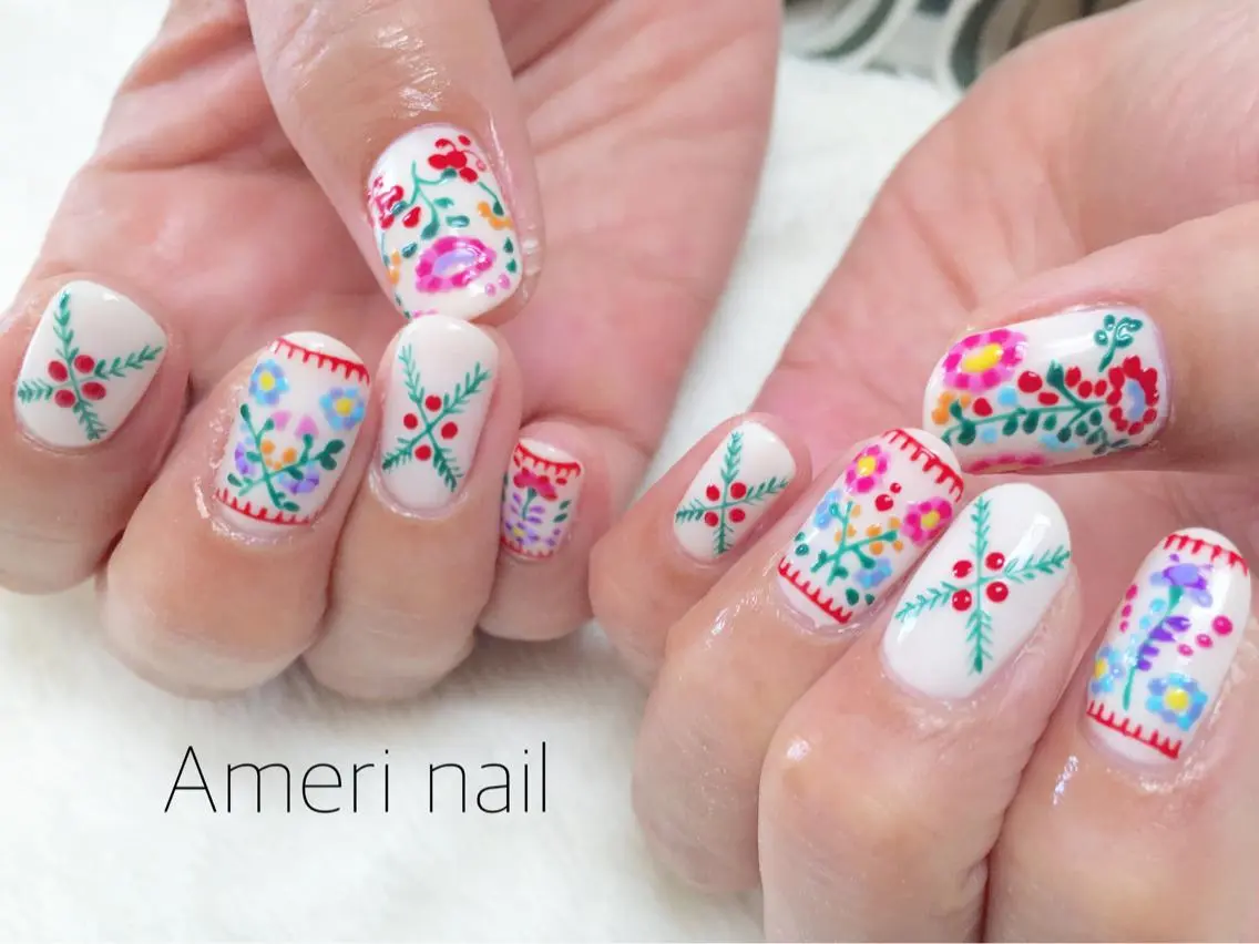 ネイル ハンドネイル Ameri nail /UKIのネイルデザイン
