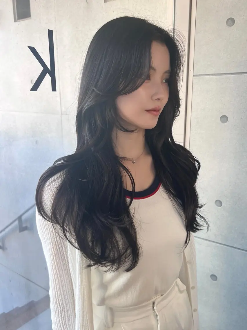 ロング カット トリートメント misato 🤍のヘアスタイル