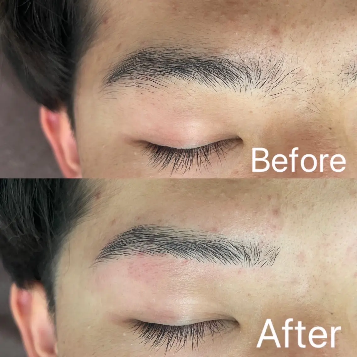男性限定！眉カット、ワックス脱毛！！の写真
