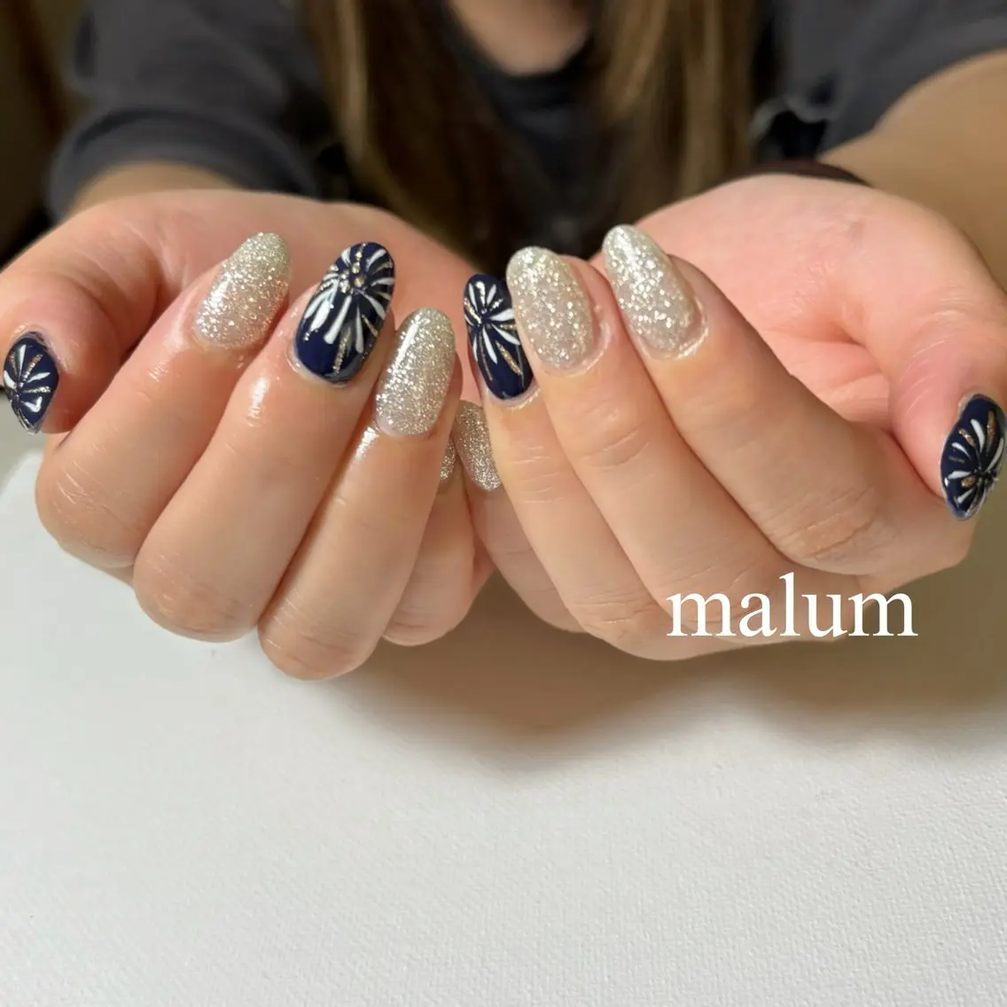 ネイル ハンドネイル malum nailのネイルデザイン